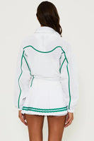 Beach Riot Clothing Casen Jacket Style BR49268S5 COWH in Courtside White; 