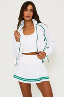 Beach Riot Clothing Casen Jacket Style BR49268S5 COWH in Courtside White; 