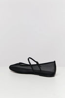 Billini Gilda Ballet Flat in Black Mesh;Ballet Flat;Mesh Ballet Flat;Billini Ballet Flat; 