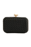 Neveah Woven Clutch