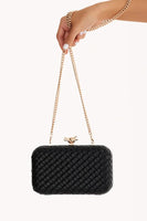 Neveah Woven Clutch