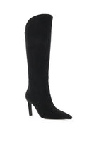 Billini Shoes Quenna Boot in Black Suede