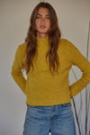 By Together Clothing The Raine Pullover STyle W1323 in Sunflower;Sunflower Yellow Spring Sweater; 