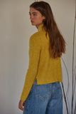 By Together Clothing The Raine Pullover STyle W1323 in Sunflower;Sunflower Yellow Spring Sweater; 