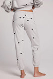 Allover Velvet Heart Pants