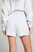 Chaser Brand Clothing Western Detail Shorts Style CWA487-CHA7951-LTHGRY in Light Heather Grey; 