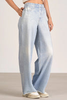 Elan Clothing Amber Sweatpant Jeans Style JF2280 DN in Denim; 