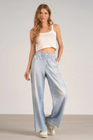 Elan Clothing Amber Sweatpant Jeans Style JF2280 DN in Denim; 