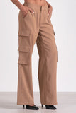 Elan Clothing Raja Pant Style PC2335 in Tan; Fall Cargo Trouser;  Career Trouser;  Career Cargo Trouser Pant; Elan Clothing Cargo Trouser Pant