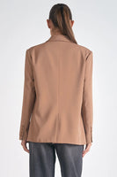 Elan Clothing Tilda Blazer Style PC8076 Tan; 