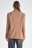 Elan Clothing Tilda Blazer Style PC8076 Tan; 