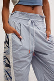 Free People Movement Champ Is Here Printed Pants Style OB2039615 in Steel Combo; 