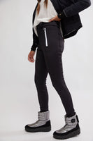 Free People Movement Champ is Here Pants Style OB1934813 in Black and White Combo; 