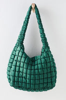 Free People Movement Quilted Carr Style OB1563662 In Dusty Blue and Fuji Jade; 