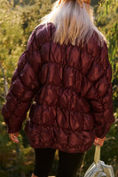 Scrunchy Glossy Pippa Packable Puffer Jacket