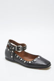 Free People Shoes Mystic Mary Jane Flat Style OB1352847 in Black; 