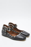 Free People Shoes Mystic Mary Jane Flat Style OB1352847 in Black; 