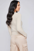 Gentle Fawn Mia Pullover Style GF2407-3053-Crm in Cream;Pointelle stitch sweater;fall pointelle sweater;button front sweater; 