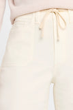 Paige Ari Wide-Leg Tie-Waist Jeans Style 1G62M83-4509 in White; 