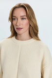 Leigh Textured Crew Neck Sweater