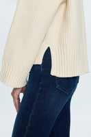 Leigh Textured Crew Neck Sweater