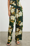 Rails Clothing Brendon Pant Style 649A-270-7681 in Plumerias;Resort Pant;Pre Spring 25 pant;Spring 25 pant;Floral Resort Pant; 