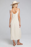 Saltwater Luxe Cheryl Midi Dress Style S2788-W544-Nat in Natural; 