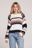 Saltwater Luxe Clothing Ziggy Sweater Style S3447-Mul in multi Color; 