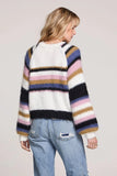 Saltwater Luxe Clothing Ziggy Sweater Style S3447-Mul in multi Color; 