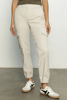 Sanctuary Clothing Rebel Pant Style CP0694NTO PMST in Pumice Stone; Cargo Jogger Pant; Cargo Utility Pant