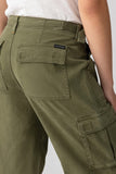 Sanctuary Clothing Reissue Cargo Pant Style CP0921BR6 MSGR in Mossy Green; 