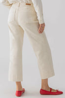 Sanctuary Clothing The Marine Denim Pant Style CP0983DA5 FRVA in French Vanilla; 