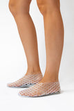 Senso Shoes Jellie Ballet Flat in Clear; 