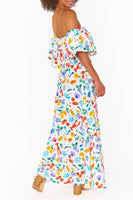 Show Me Your Mumu Melody Swing Skirt Style MM4-5784 IP56;show me your mumu printed Linen Maxi Skirt