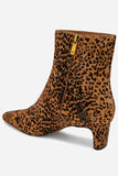 Splendid Footwear July Bootie Style SD4JLY70 CHE1 in Cheetah;Leopard Print Ankle Boot; 