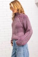 Steve Madden Terra Sweater Style BN406458MULB in Mulberry; 