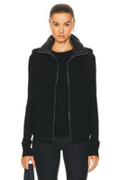 Varley Clothing Ellis 2.0 Reversible Gilet Style VAR02434-BLCK in Black; Black Reversible Vest