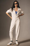 Varley Clothing Lydia Jumpsuit Style VAR02242-IVML in Ivory Marl; 