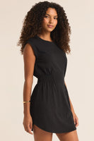 Z Supply Clothing Rowan Textured Knit Dress Style ZD233689 in Black and In Bronzer; 