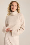 Z Supply Clothing Ursa Sweater Top Style ZW234270 LOH in Light Oatmeal Heather;Cozy Turtleneck Sweater;Fall Turtle Neck Sweater;Chic Fall Sweater; 